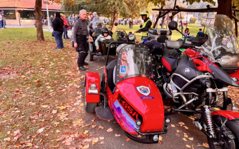 Sidecar, emozioni e inclusione su due ruote: una giornata di festa a Nembro, in ricordo di Gigi