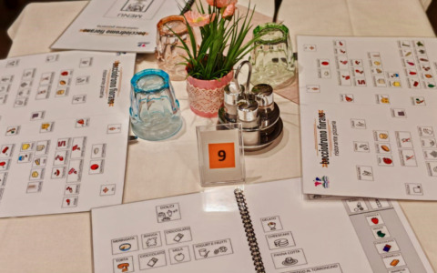 Dopo Albino e Fiorano, portiamo anche a Nembro i menù coi simboli che aiutano i disabili a comunicare