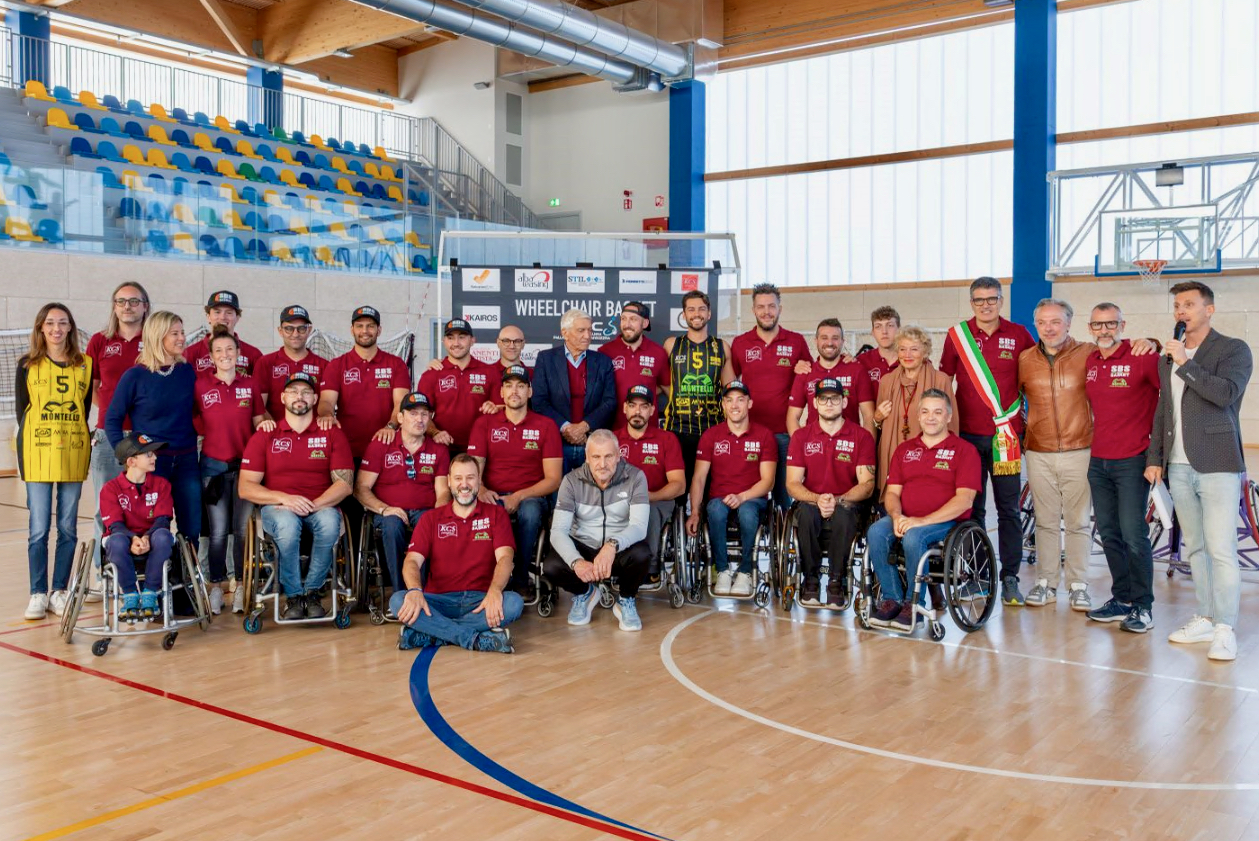 La Sbs (che usa lo sport come “medicina”) trova casa a Orio: presentata la squadra di basket