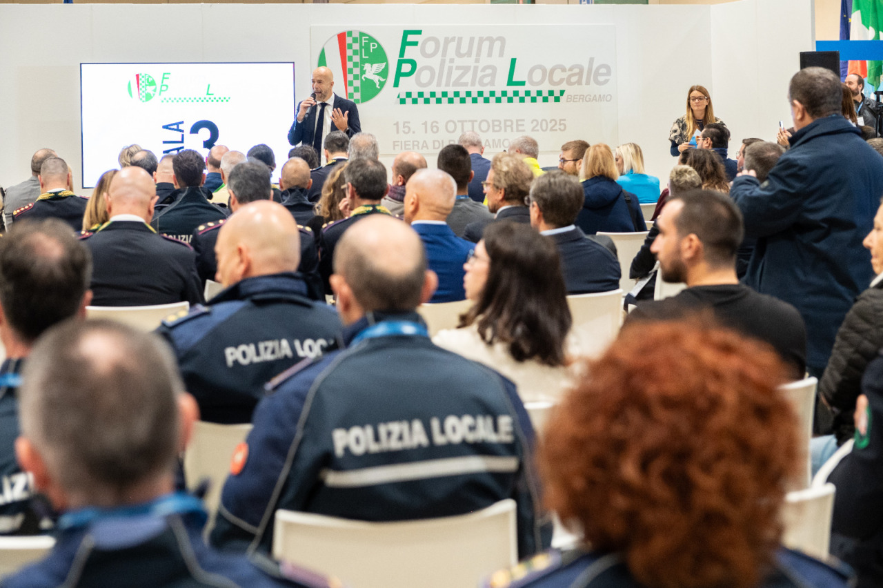 A Bergamo è iniziato il Forum nazionale della Polizia Locale: due giorni dedicati alla formazione e alle innovazioni