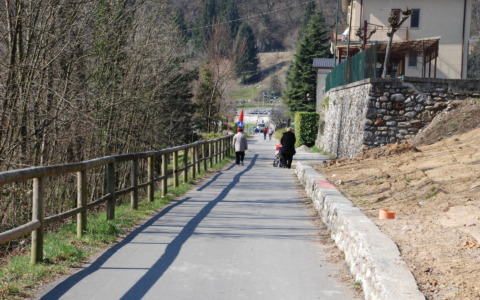 Chiude la ciclabile tra San Pellegrino e Zogno: necessari importanti interventi di messa in sicurezza