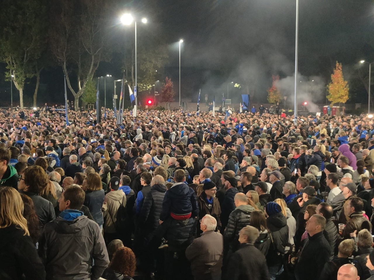 Ancora una volta, la gente dell’Atalanta ha risposto presente: in migliaia per la grande coppa e il compleanno