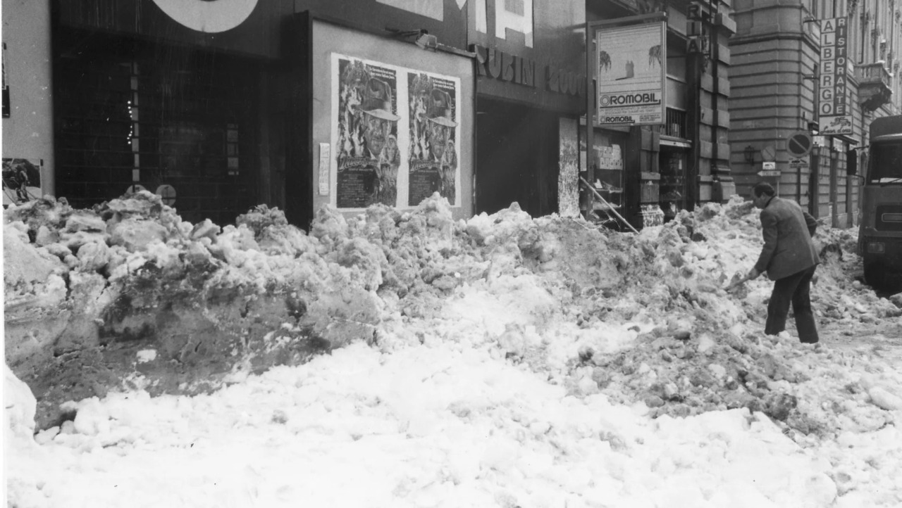 Un ricordo del 1985, “l’an che l’è gnida zó delbù”