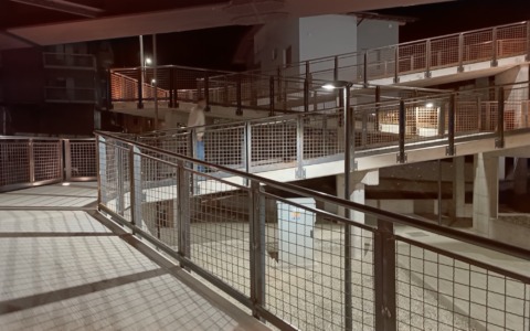 San Pellegrino, l’ex ponte ferroviario è pronto: c’è anche una rampa ciclopedonale