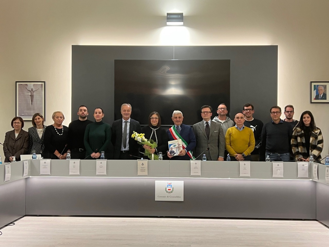 Grassobbio saluta il segretario comunale, Leonilde Concilio: «Ha dato cuore e competenza»