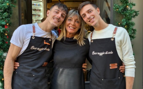 Un Raggio di Sole (con i suoi baristi del cuore) che illumina piazzetta Santo Spirito a Bergamo