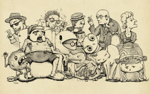 I dodici “Animali mitologici bergamaschi” del calendario 2026, un appuntamento immancabile