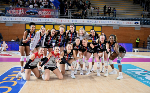 Con fatica, ma il Volley Bergamo 1991 porta a casa la seconda vittoria consecutiva: battuto 3-2 Cuneo
