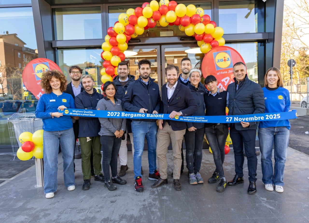 Lidl ha inaugurato il nuovo punto vendita in via Baioni: è il quarto in città