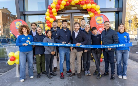 Lidl ha inaugurato il nuovo punto vendita in via Baioni: è il quarto in città