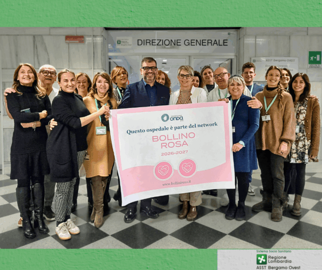 Fioccano in Bergamasca i “Bollini Rosa”: il riconoscimento nazionale che premia gli ospedali più attenti alla salute delle donne