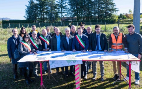 È iniziato il cantiere per la bretella tra Scanzo e Pedrengo: un anno di lavori, investimento da oltre 2 milioni