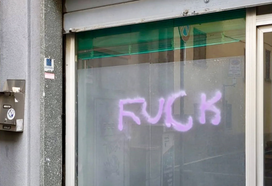 Nuovo atto vandalico contro la sede della Lega a Zanica