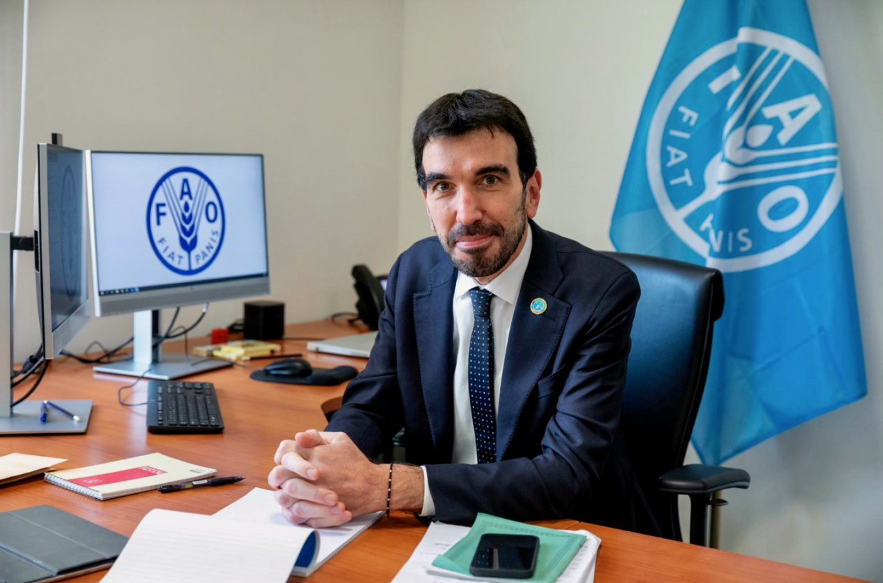 Il vicedirettore bergamasco della Fao, Maurizio Martina: la mia quotidiana lotta contro la fame nel mondo