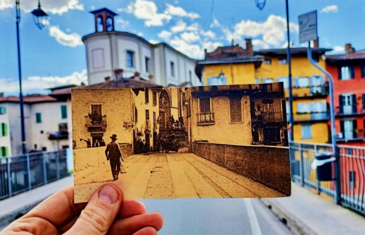 Una piazza virtuale amata da chi vive a Ponte San Pietro: la pagina “Ponte di una volta” ha compiuto dieci anni