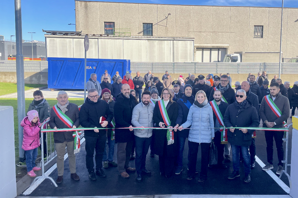 «Un piccolo grande sogno che si avvera»: finalmente Lallio ha la sua nuova piattaforma ecologica