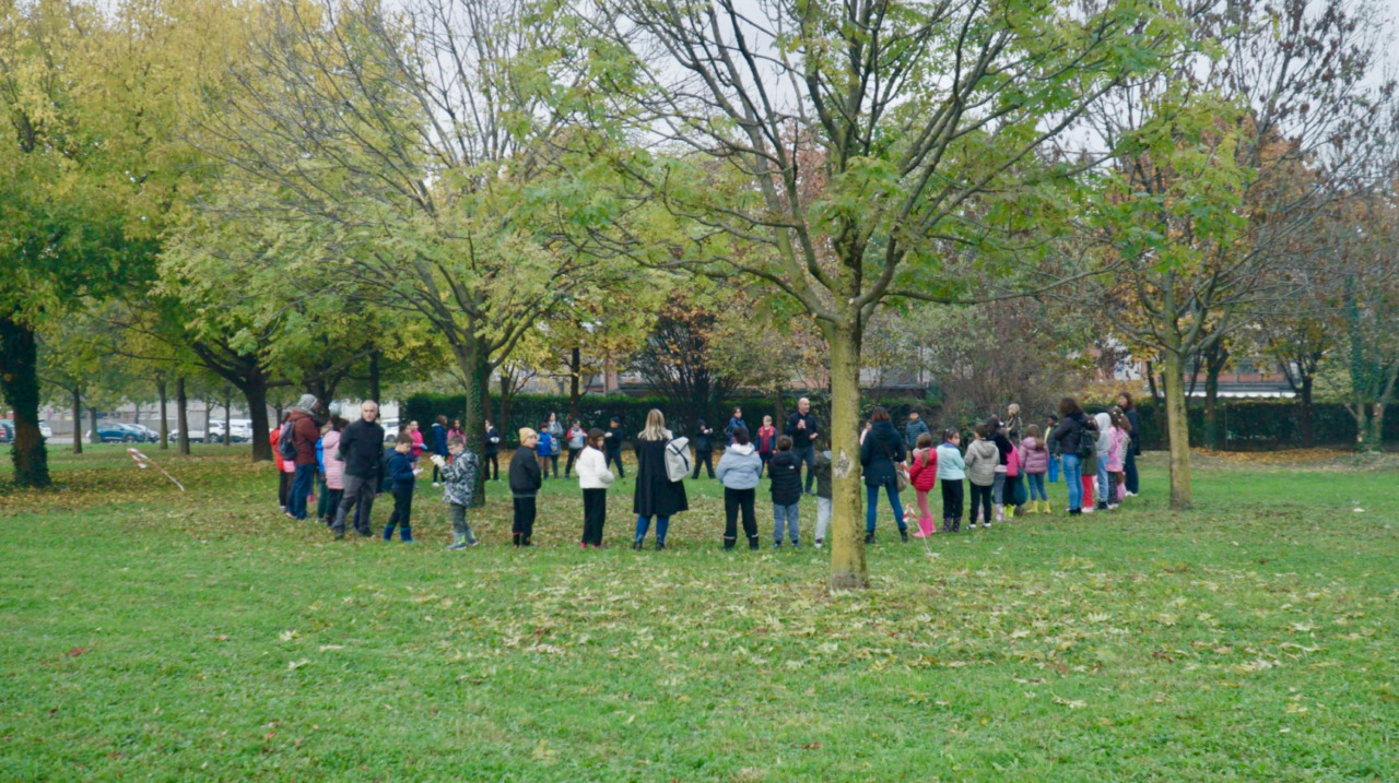 Stezzano si è regalata due nuovi “polmoni verdi”: tante nuove piante e tantissimi sorrisi