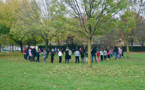 Stezzano si è regalata due nuovi “polmoni verdi”: tante nuove piante e tantissimi sorrisi