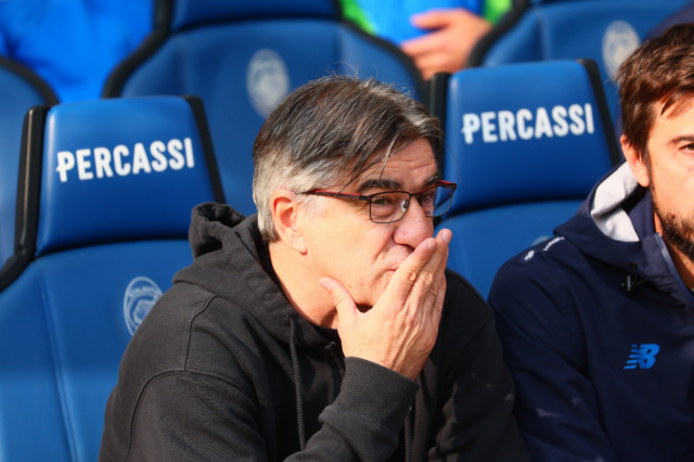 Il mister: «Calo inspiegabile, dobbiamo muovere la palla e non regalare gol facili»