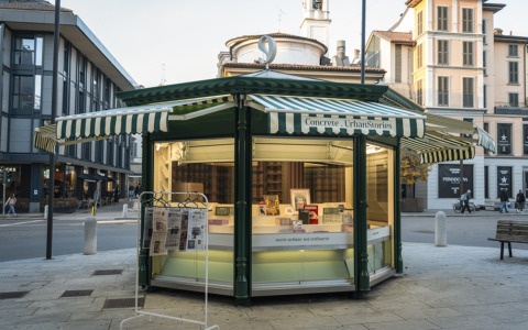 L’edicola di Largo Medaglie d’Oro rinasce e diventa cultura: in centro apre “Concrete”