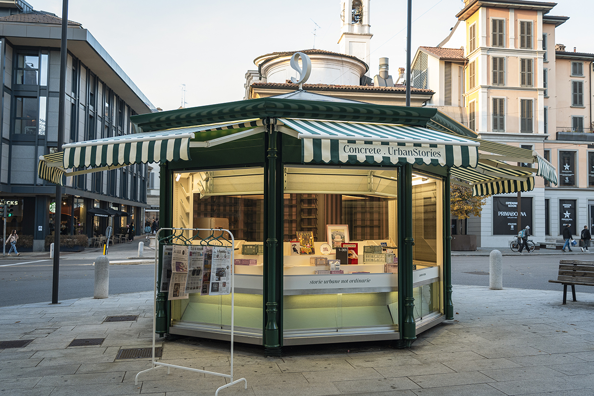 L’edicola di Largo Medaglie d’Oro rinasce e diventa cultura: in centro apre “Concrete”