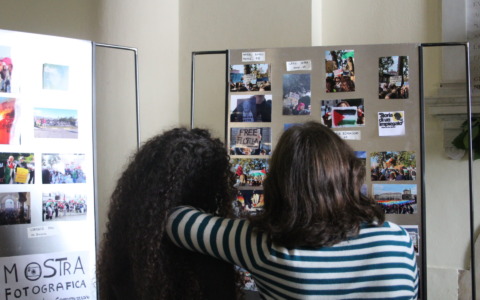 Quella mostra fotografica organizzata da studenti e studentesse del Sarpi sulla tragedia in Palestina