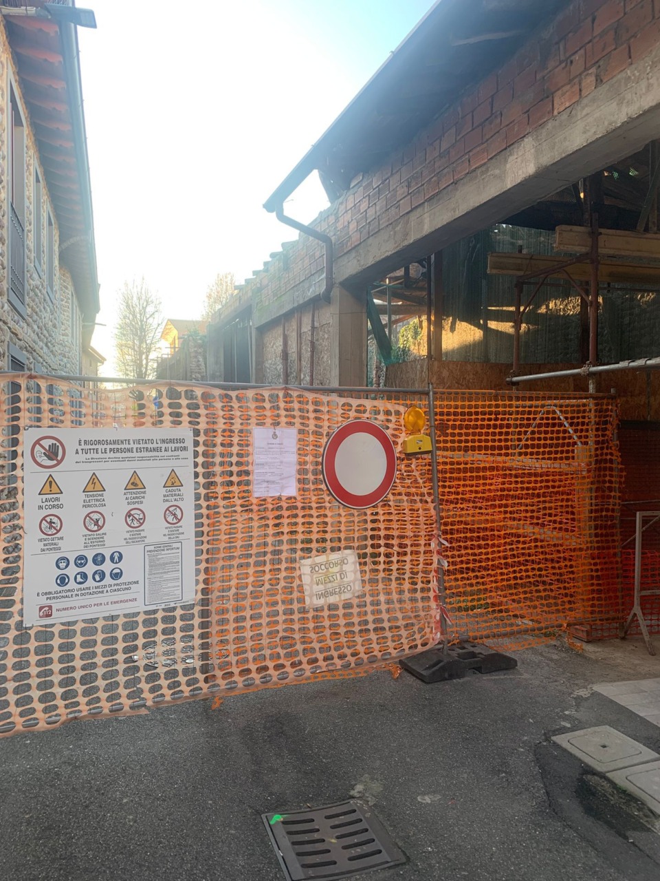 Com’è che via Caleppio a Zanica non è stata ancora riaperta? Eppure i lavori erano finiti…