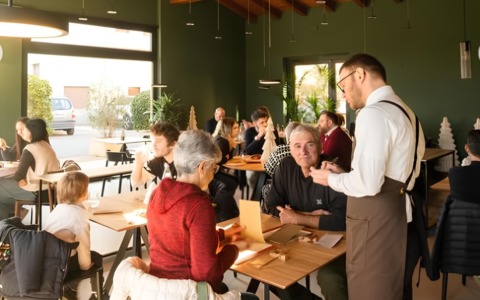 “Gravità”, il nuovo forno-ristorante che porta l’alta cucina stellata ad Alzano Lombardo