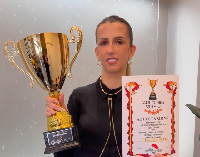 “Coppa Parrucchiere Stellato” e una terza suite in arrivo: un 2026 al top per Marika Spa di Colzate