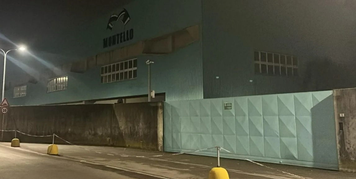 Tragedia alla Montello Spa: operaio di 27 anni perde la vita mentre lavora su un rullo trasportatore