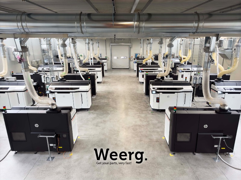 Weerg e CT Pack: l’innovazione industriale passa per la stampa 3D MJF