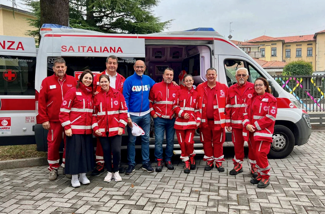 L’impegno costante della Croce Rossa di Seriate, che ha portato al sicuro 71 donne e 69 bimbi