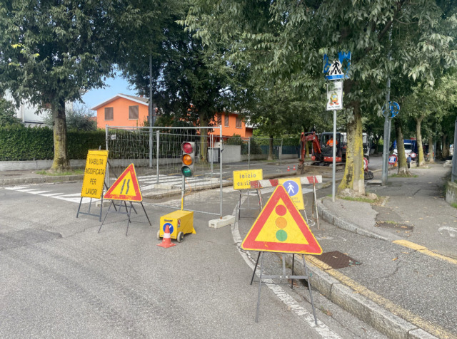 Via I Maggio a Lallio chiude dal 16 dicembre per l’abbattimento degli alberi e la riqualificazione