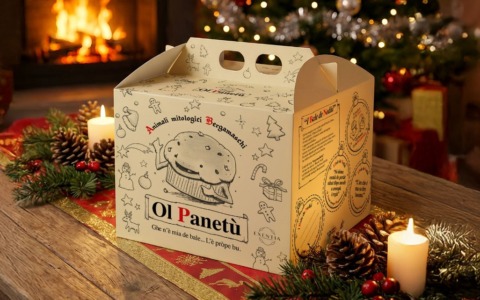 Un panettone fantastico (in tutti i sensi): ecco “Ol Panetù”, omaggio a Ezio Foresti e alle sue creature bergamasche
