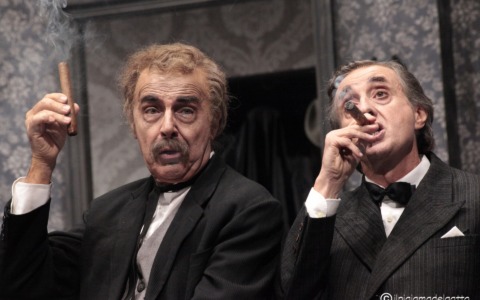 Tullio Solenghi riporta in scena “Pignasecca e Pignaverde”: un omaggio a Govi che apre la stagione di prosa