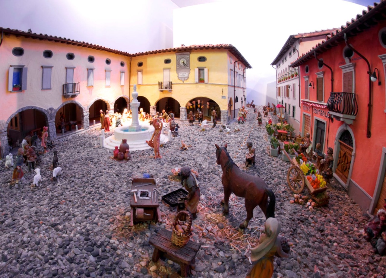 Il Museo dei Presepi di Gandino riapre alle visite guidate: al suo interno opere da tutto il mondo