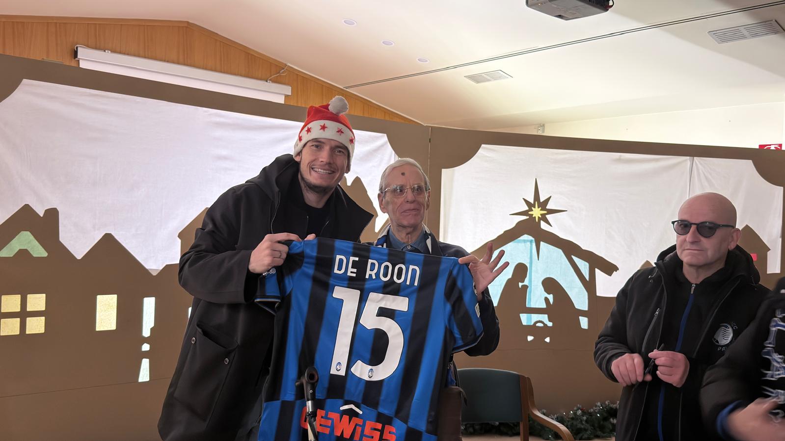 Renato, cuore nerazzurro ospite alla Don Orione, e il fantastico regalo ...