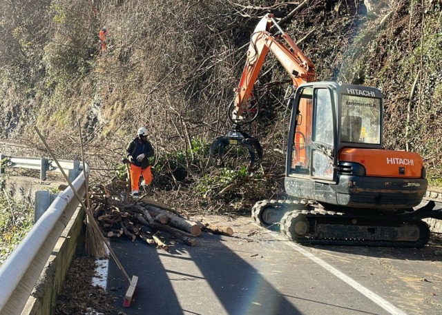 Regione accelera i lavori a Ubiale Clanezzo: riapertura della strada prevista già a gennaio