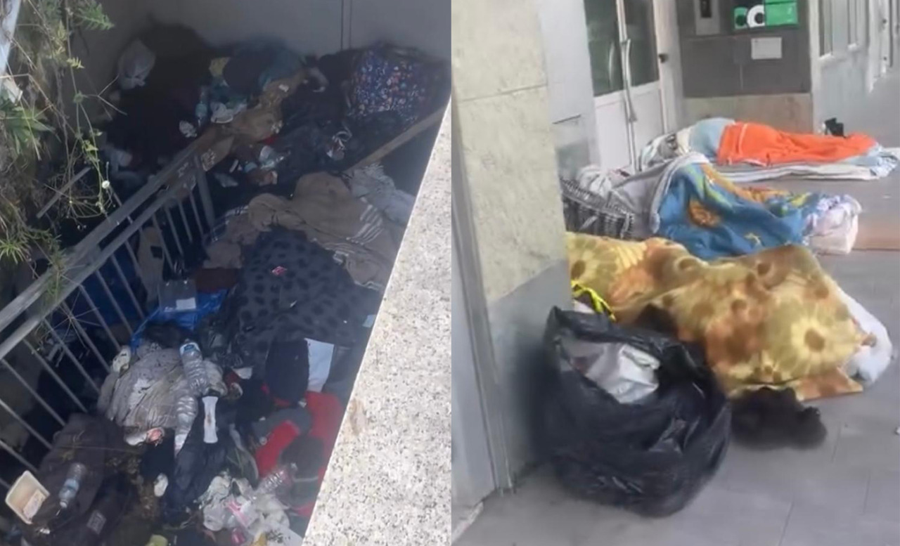 Rifiuti, topi e bivacchi: in via Gritti a Bergamo una situazione di «grave degrado urbano»