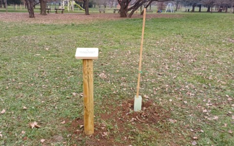 Ripiantato il seme di Gernika donato dall’Athletic Bilbao. Posizionata anche la targa commemorativa