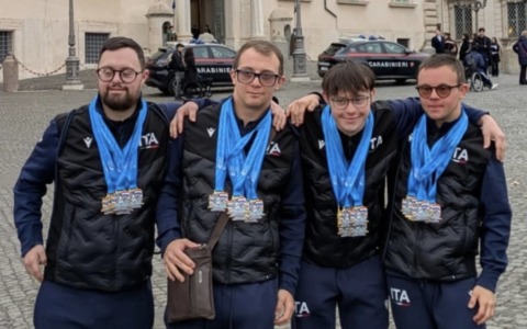 Francesco Piccinini della Phb Bergamo aps premiato da Mattarella come campione paralimpico dell’anno