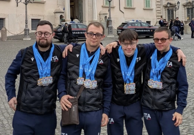 Francesco Piccinini della Phb Bergamo aps premiato da Mattarella come campione paralimpico dell’anno