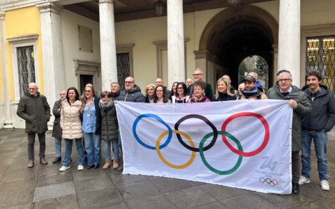 La Fiamma Olimpica arriva a Bergamo: il percorso e la premiazione della “challenge” comunale