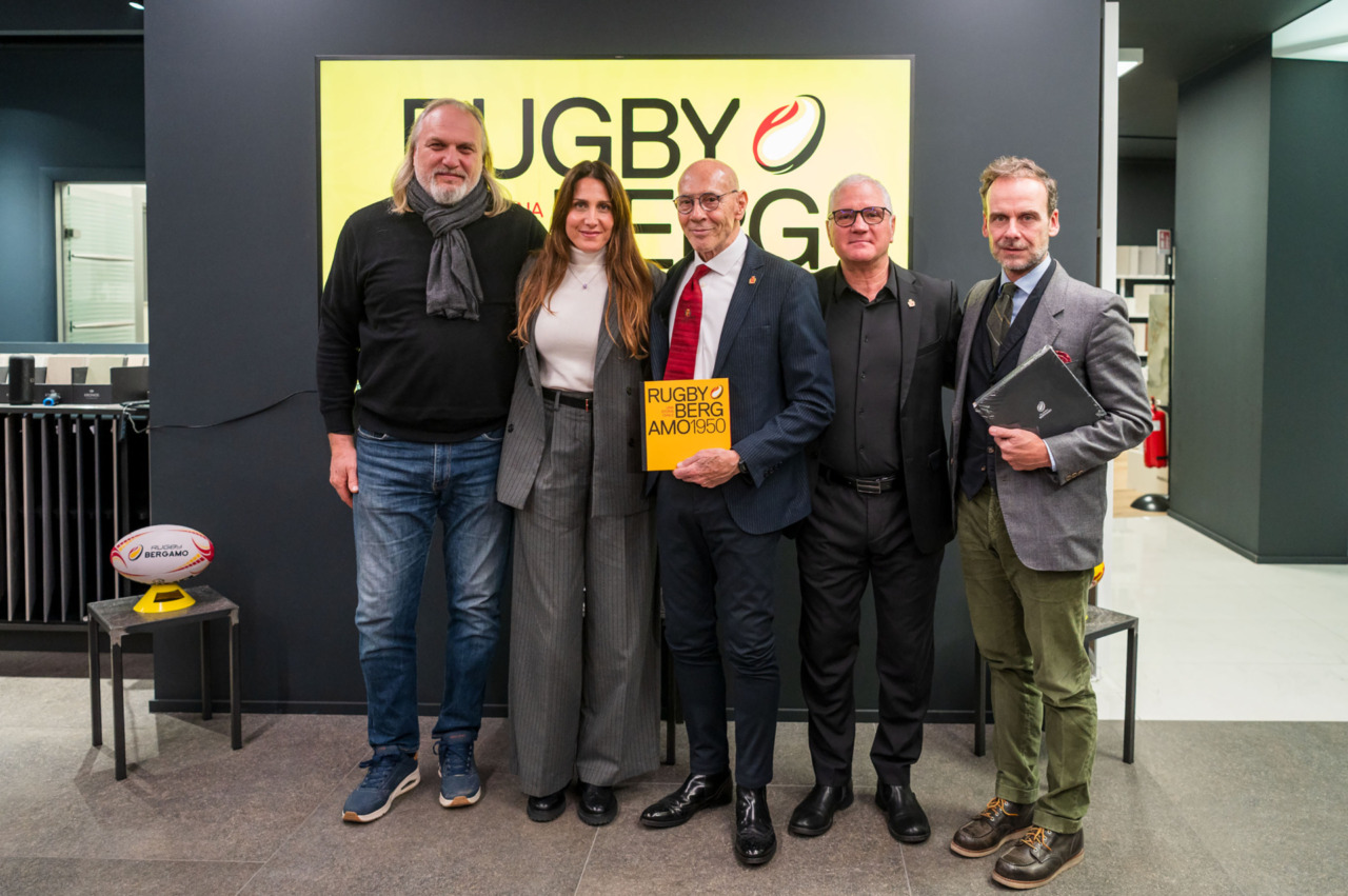Rugby Bergamo, 75 anni di storia in un libro: presentato “Una storia ovale”