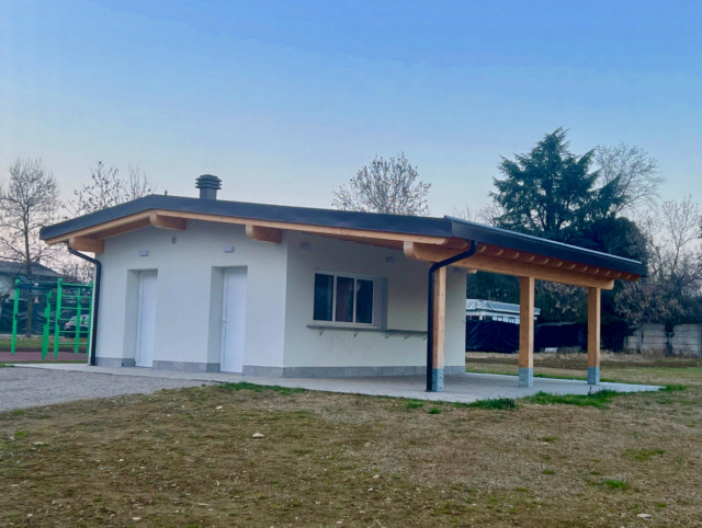 Il chiosco al parco di Grassobbio è pronto, adesso bisogna trovare chi lo gestirà