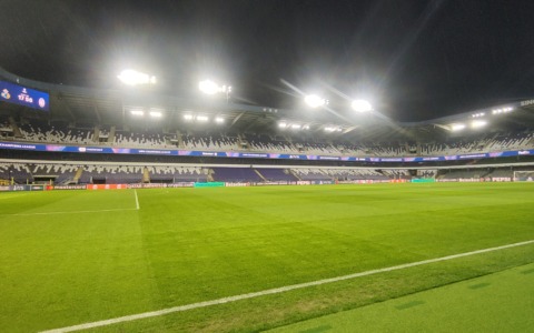 Il Lotto Park, casa dell’Anderlecht “prestata” all’Union, attende gli oltre mille bergamaschi in arrivo a Bruxelles
