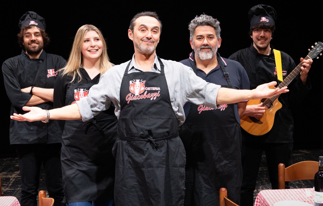 Giuseppe Giacobazzi: «In un mondo sempre più cattivo, la nostra Osteria diventa un rifugio»