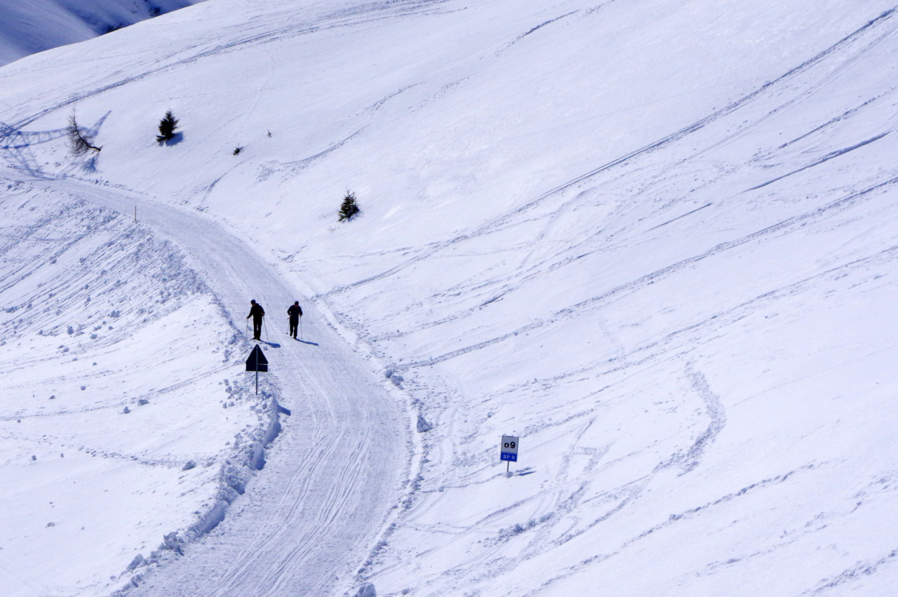 Da strada di collegamento a luogo da favola: il Passo San Marco d’inverno è veramente speciale
