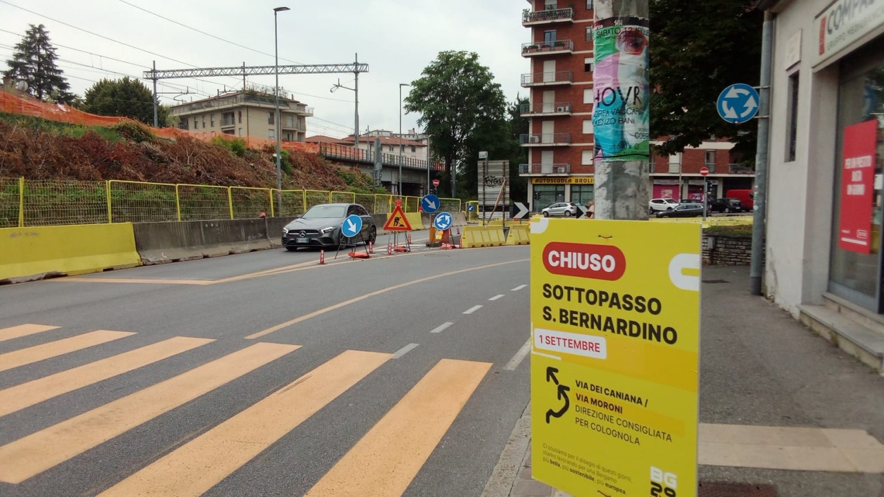 Raddoppio e treno per Orio, il punto di Rfi sui lavori (in ritardo): via San Bernardino riapre a senso unico a luglio