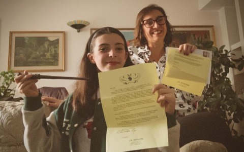 Una lettera da Hogwarts a Bergamo: quando la magia arriva per posta